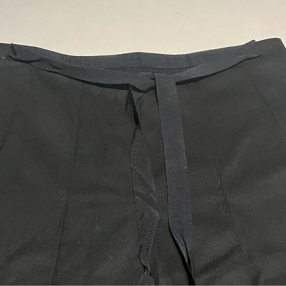 Gap Women's Black Skirt Midi Size 8 Stretch Pleated - Picture 8 of 9